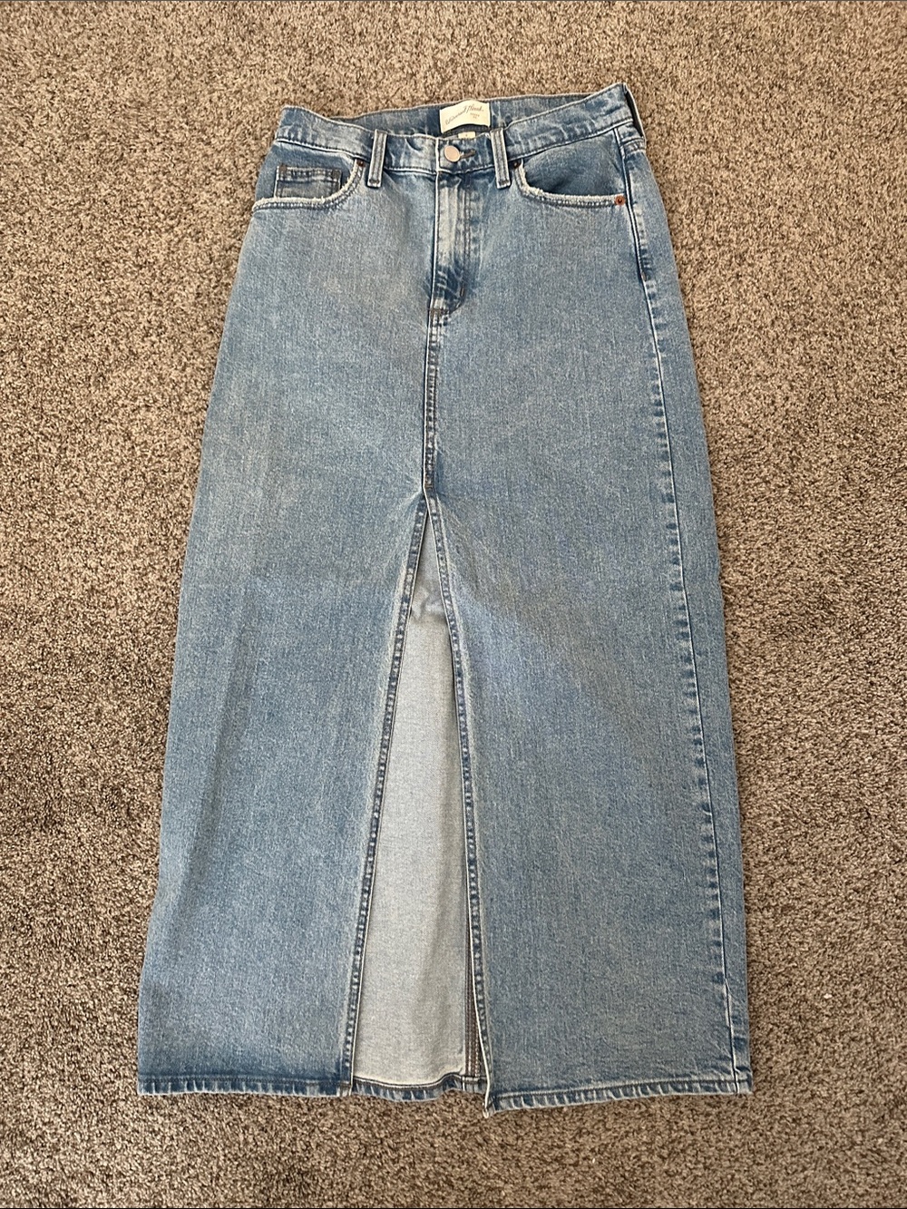 Universal Thread Denim Maxi Skirt